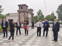 江苏盐城大丰福寿园辅导来浙江J9集团调研